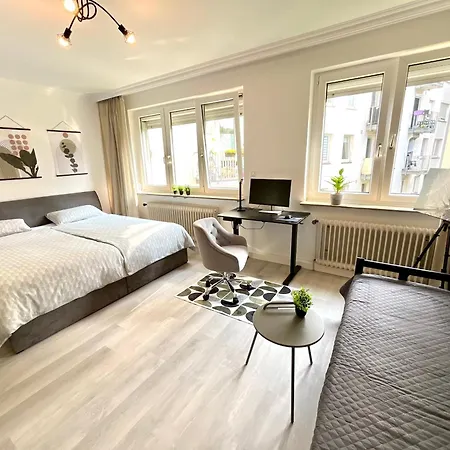 Apartament Moderne 3 Zimmer-wohnung Am Hauptbahnhof